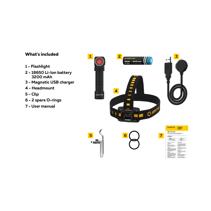 Latarka akumulatorowa Armytek Wizard C2 F06901W