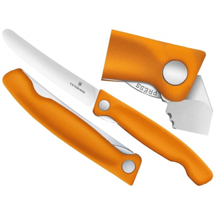 Nóż Victorinox Swiss Classic 11cm pomarańczowy, składany