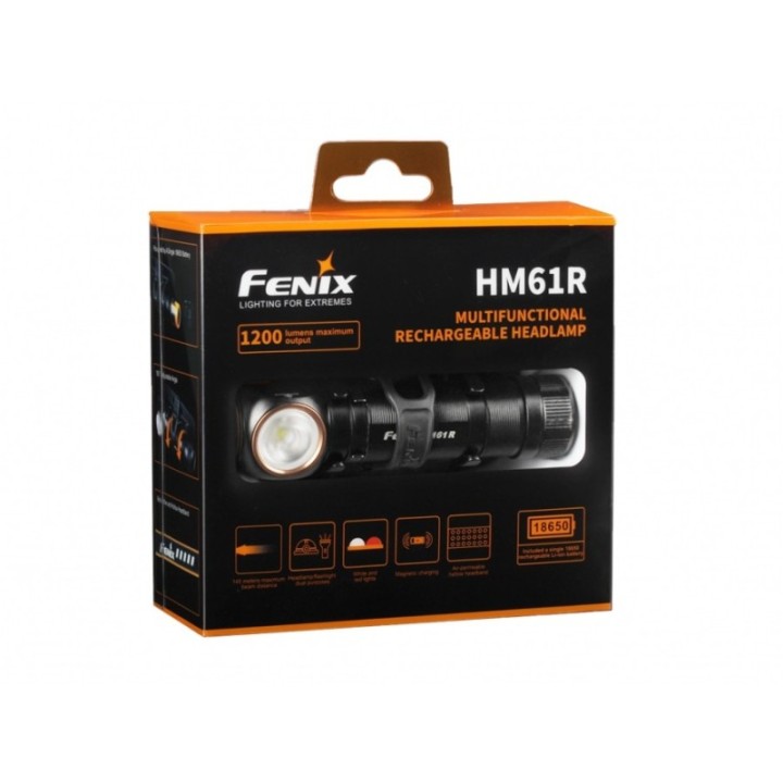 Latarka diodowa Fenix HM61R - czołówka