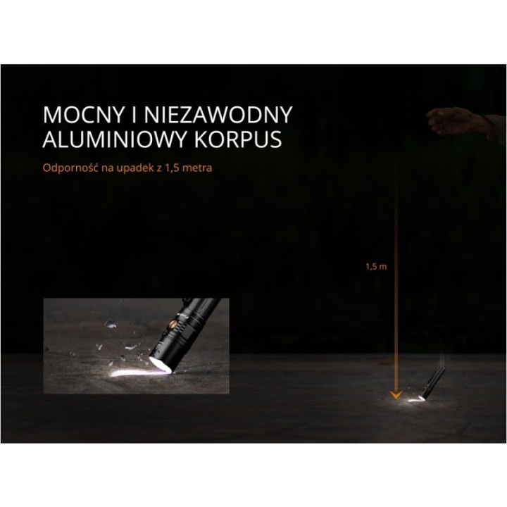 Latarka diodowa Fenix PD36R IP68