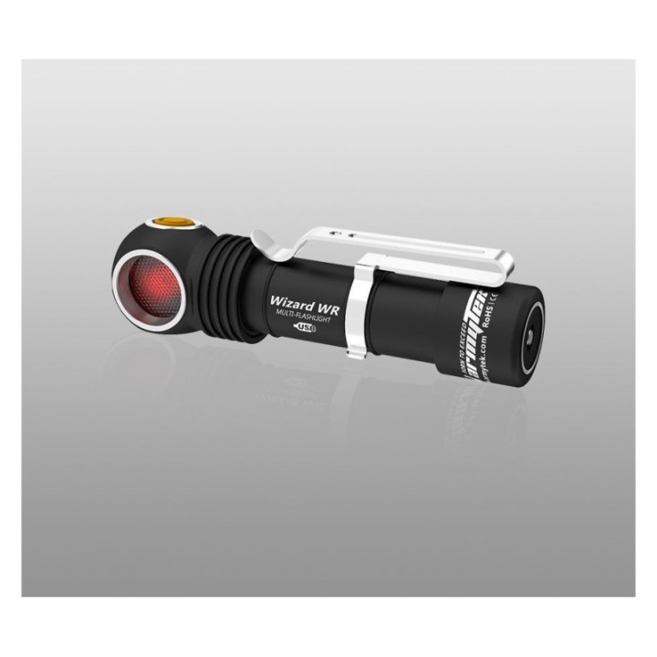 Latarka Armytek Wizard WR Magnet USB - Zimny / Czerwone światło