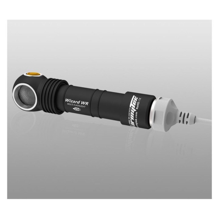 Latarka Armytek Wizard WR Magnet USB - Zimny / Czerwone światło