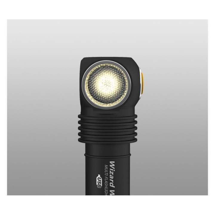 Latarka Armytek Wizard WR Magnet USB - Zimny / Czerwone światło