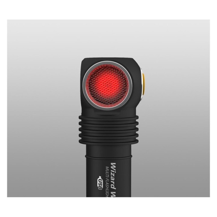 Latarka Armytek Wizard WR Magnet USB - Zimny / Czerwone światło